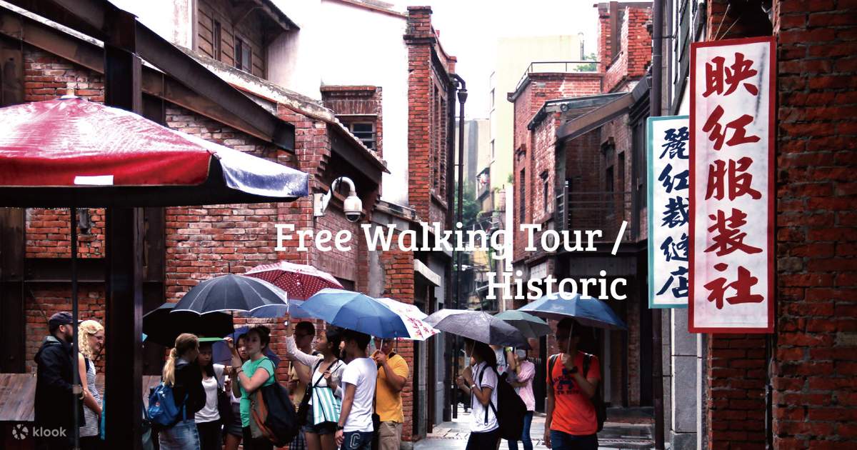 free walking tour of taipei